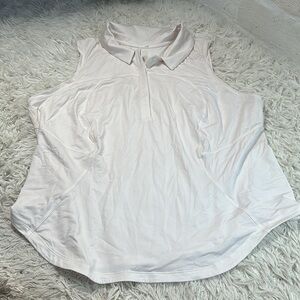 Lululemon Quick-Drying Sleeveless Polo Shirt